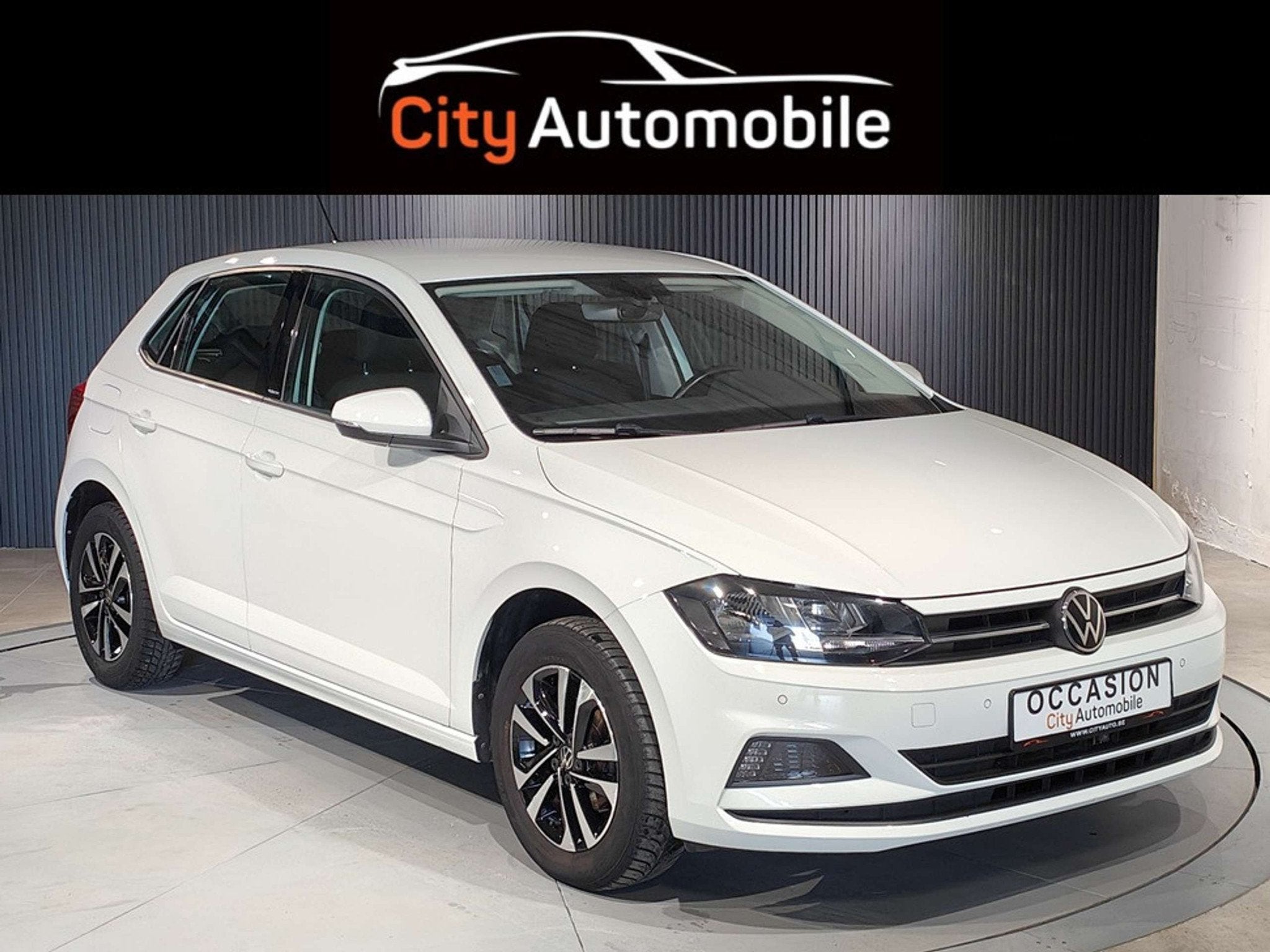 Volkswagen Polo 1.0i UNITED CARPLAY BLUETOOH RADAR AV ET ARR, Autos, 80 ch, Achat, Boîte manuelle, Noir