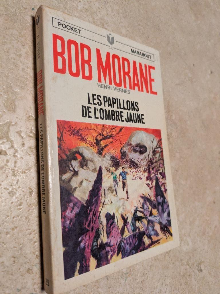 Bob Morane (Les papillons de l'Ombre Jaune)., Envoi, Comme neuf, H. Vernes.