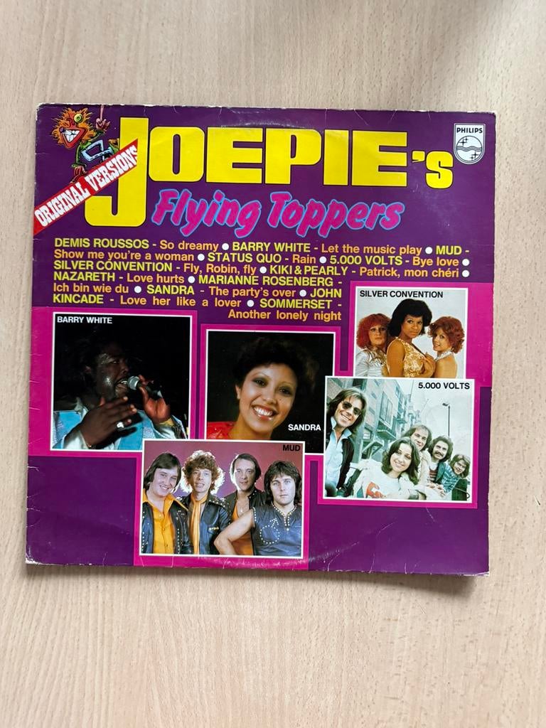 Vinyle compilation JoePie’s Flying Toppers – Original, Ophalen of Verzenden, Zo goed als nieuw
