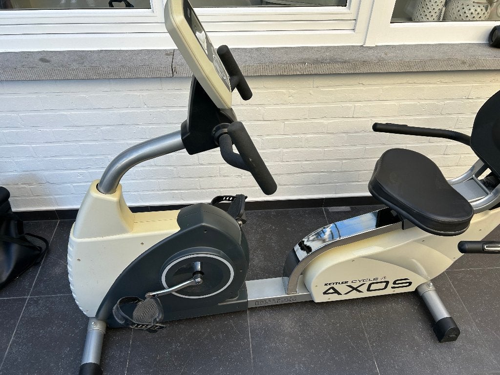 Kettler Axos Cycle R ligfiets hometrainer, Enlèvement, Utilisé, Couché, Jambes