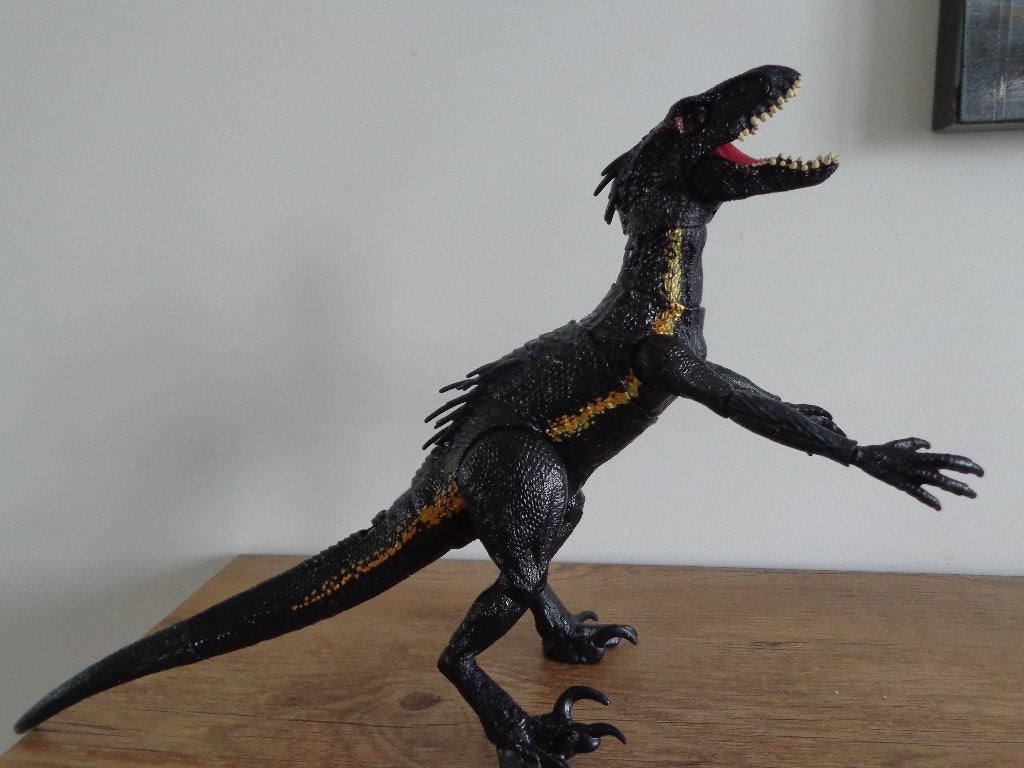 Figurine  INDORAPTOR Grab'N Growl Jurassic World, Enlèvement ou Envoi, Comme neuf