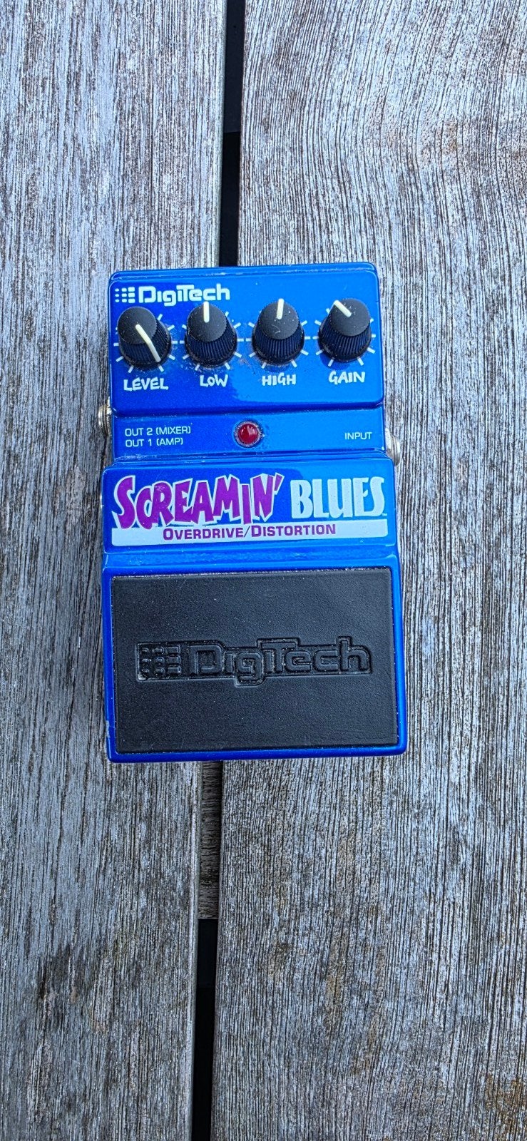 DigiTech Screamin' Blues Overdrive / Distortion gitaarpedaal, Muziek en Instrumenten, Ophalen