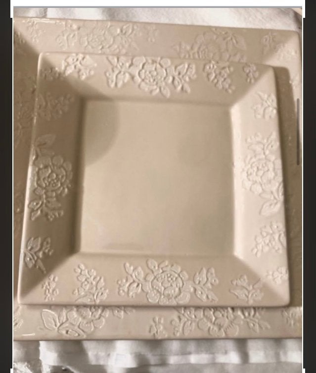 Service 6 personnes shabby chic, Maison & Meubles, Enlèvement, Comme neuf, Autres marques, Autres styles