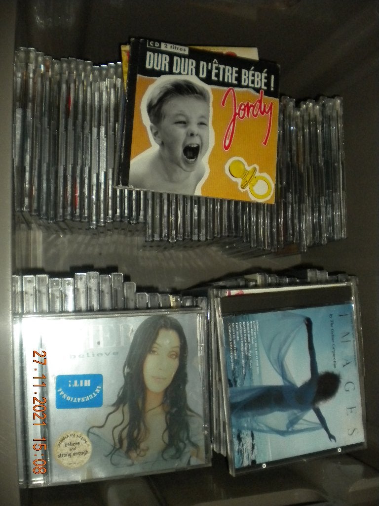 Cd's (mengeling), Cd's en Dvd's, Ophalen