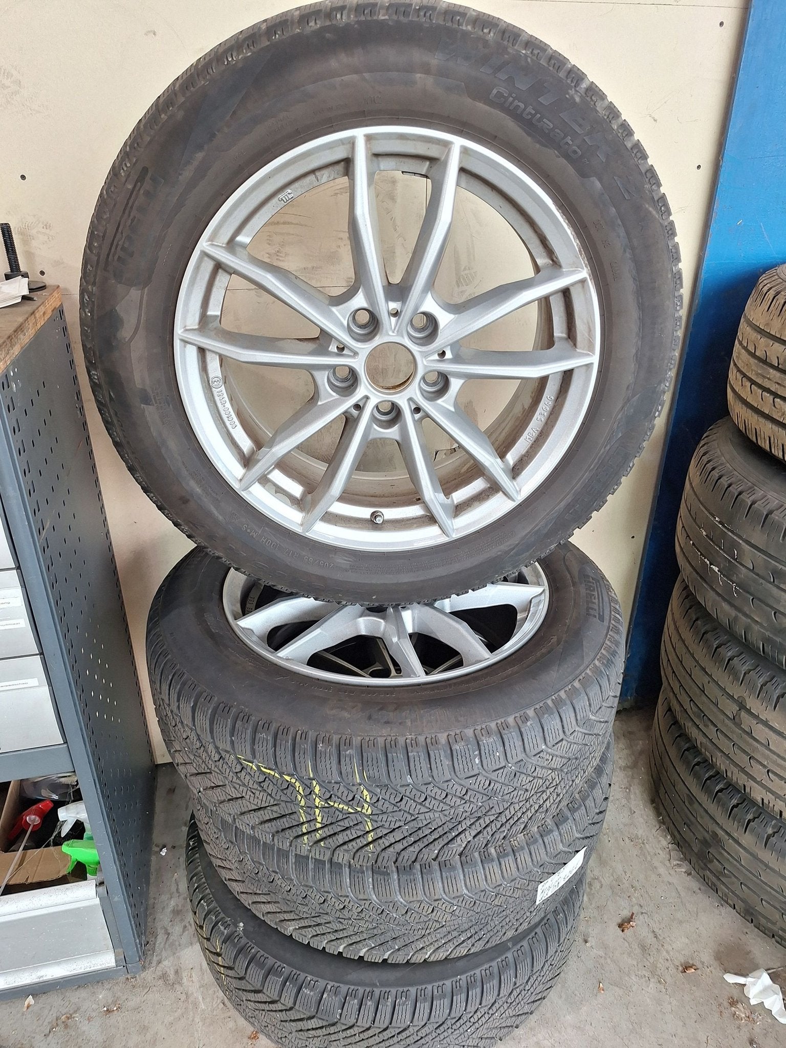Bmw X1 Winterset 17 Inch, Auto-onderdelen, Ophalen, Gebruikt, -, -