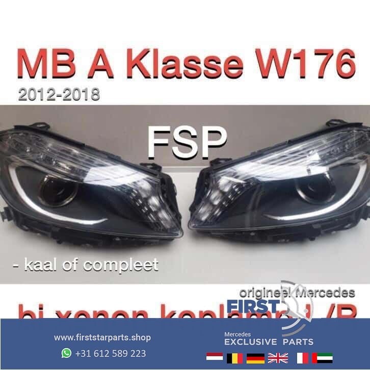 W176 bi xenon linker / rechter koplamp origineel Mercedes A, Utilisé, -, -, Enlèvement ou Envoi