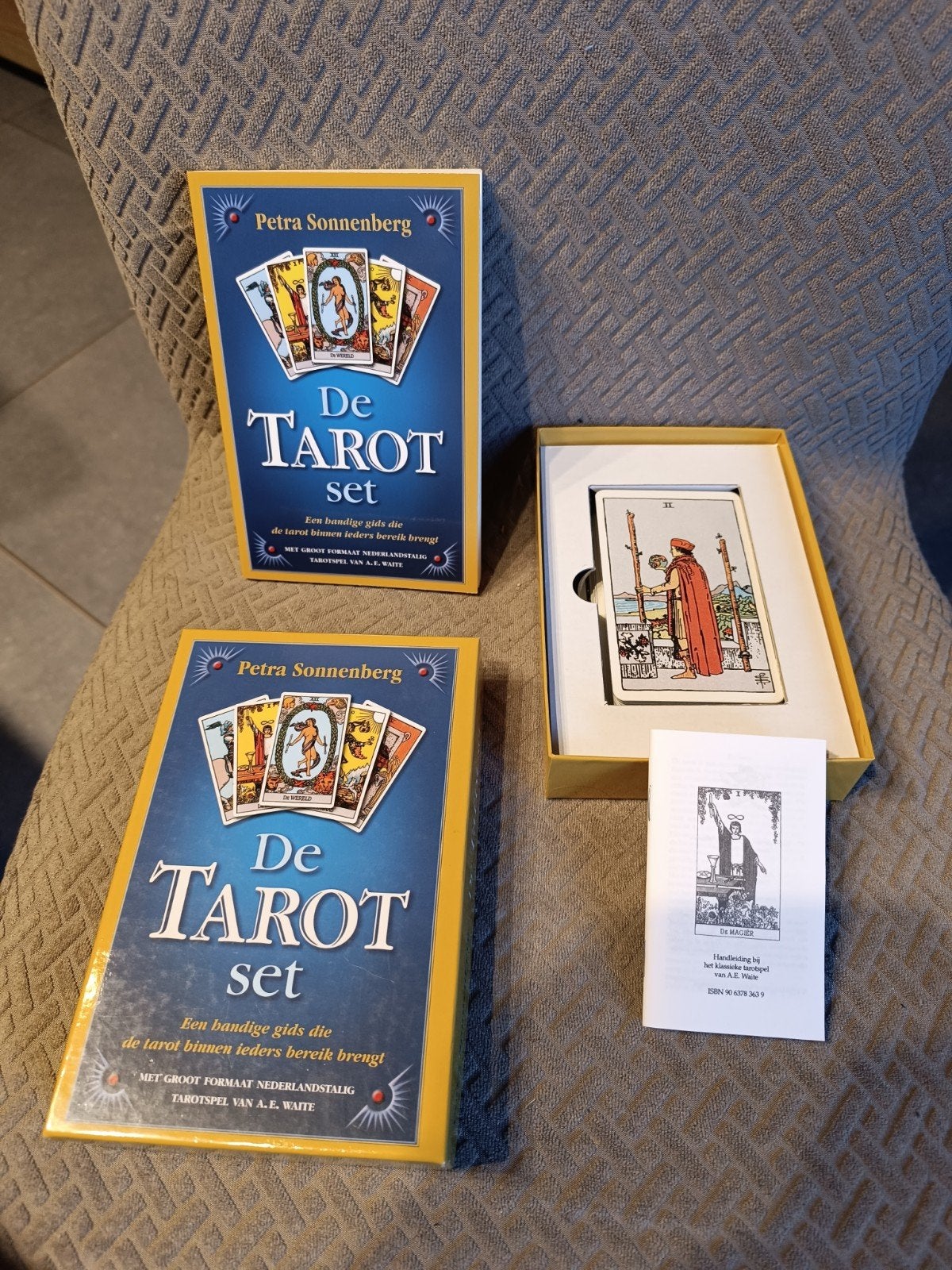 Petra Sonnenberg : De tarot set (boek + kaarten), Ophalen of Verzenden