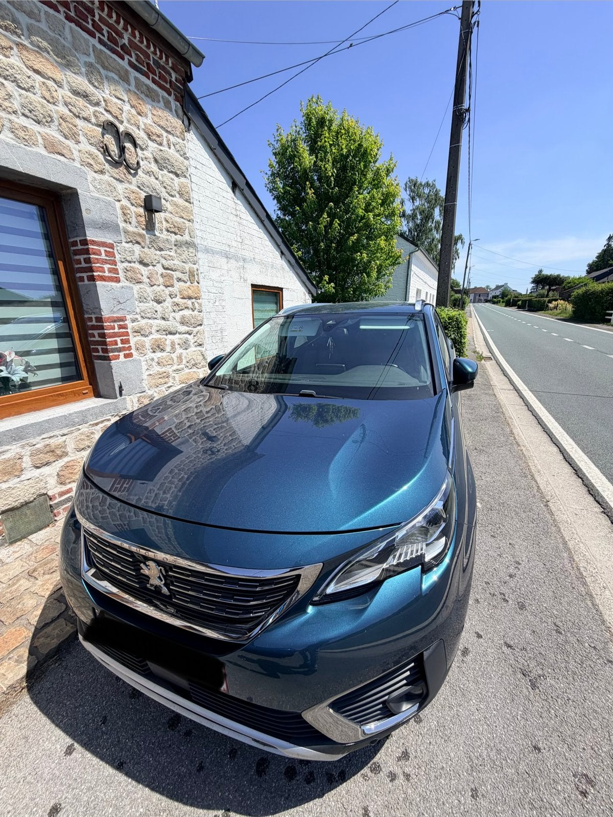 Peugeot 5008 2018 130000km 1.2 Essence impeccable, Autos, Achat, 7 places, Autres couleurs, Noir