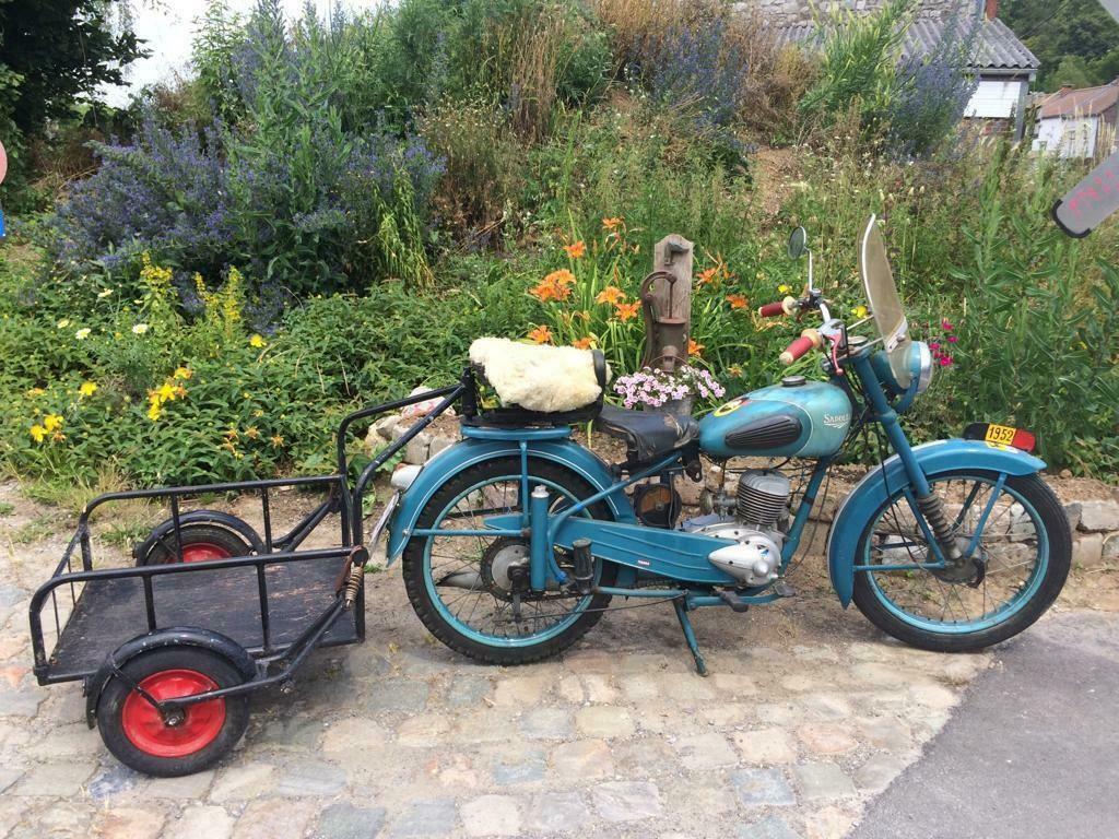 Sarolea 125cc (Belgische motorfiets uit de jaren 50) met aan, Motoren, 125 cc