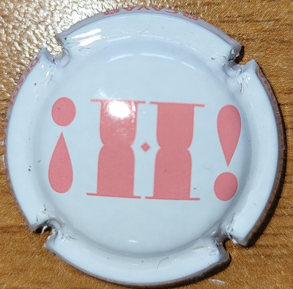 Capsule Cava d'Espagne HOLA CAVA blanc & rose nr.01 * RARE *, Verzamelen, Wijnen, Nieuw, Overige typen, Spanje, Ophalen of Verzenden