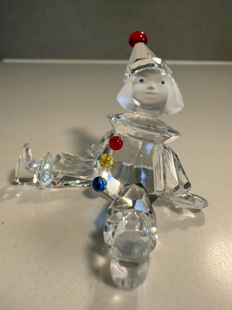 Cristal de Swarovski - Clown /Jan Klaassen - 217207, Collections, Swarovski, Comme neuf, Figurine, Enlèvement ou Envoi