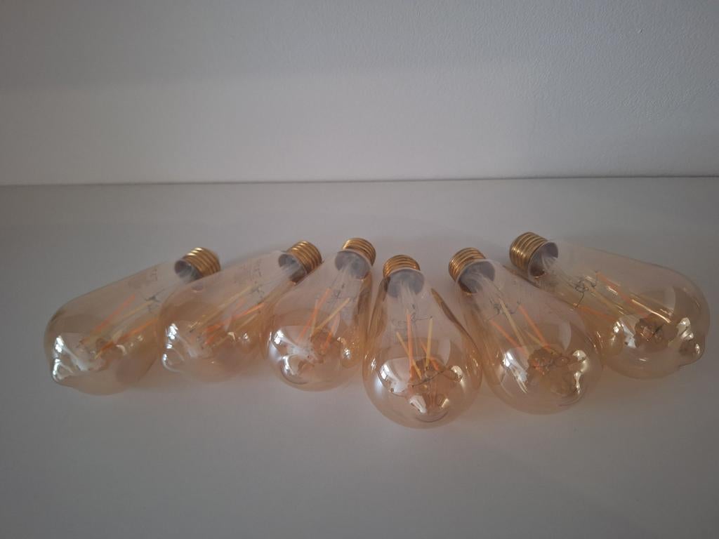 Lot de 6 Ampoules Led intelligentes, 7.5W, 6.4cm