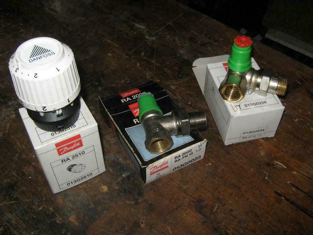 Vannes thermostatiques Danfoss, Enlèvement, Neuf, Radiateur