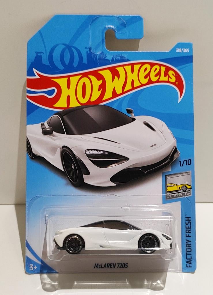 Hot Wheels McLaren 720S Wit (2017), Enlèvement ou Envoi