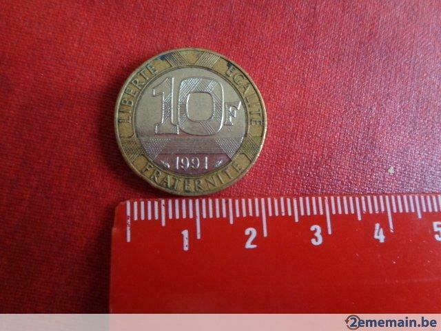Pièces de monnaies. "FRANCE". 10 francs Génie de la Bastille, Postzegels en Munten, Ophalen of Verzenden, Frankrijk