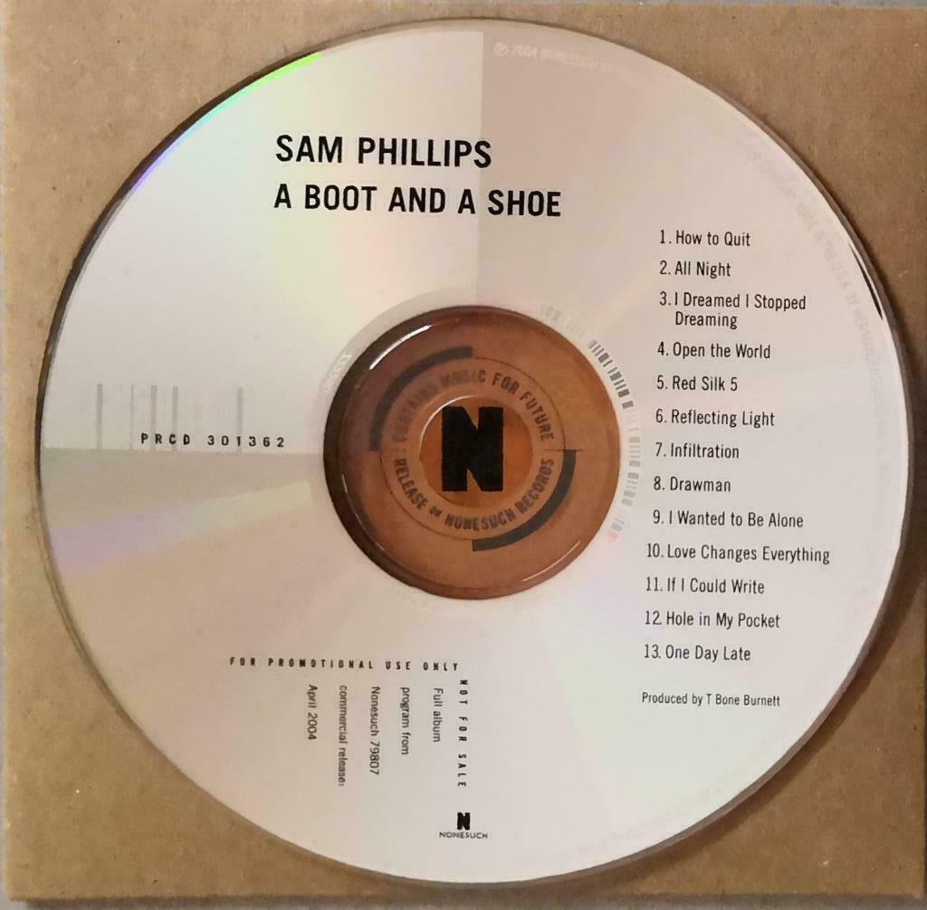 SAM PHILLIPS - A boot and a shoe (CD), Ophalen of Verzenden, Zo goed als nieuw