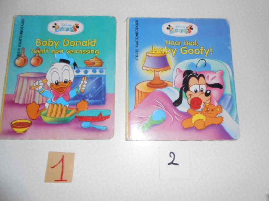 Eerste kartonnen boekjes Disney Babies, Ophalen of Verzenden, Gelezen