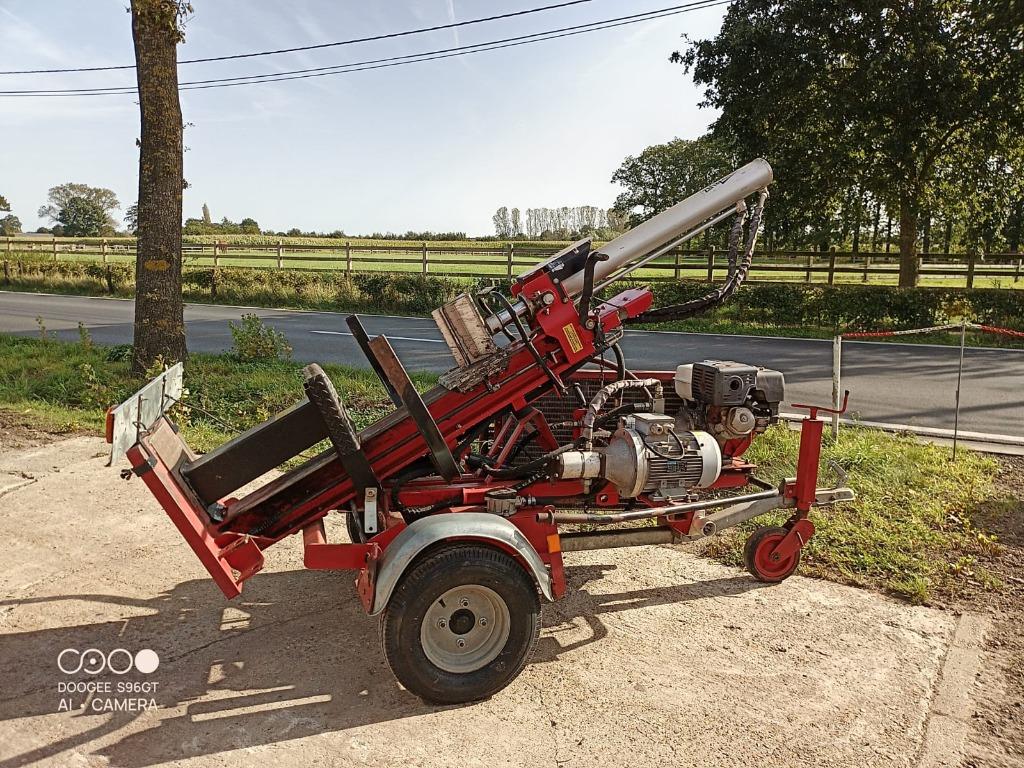 Houtkliever te huur,  kan elektrisch of benzine, Jardin & Terrasse, Fendeuses, Enlèvement ou Envoi, Comme neuf, Électrique, Autoportant