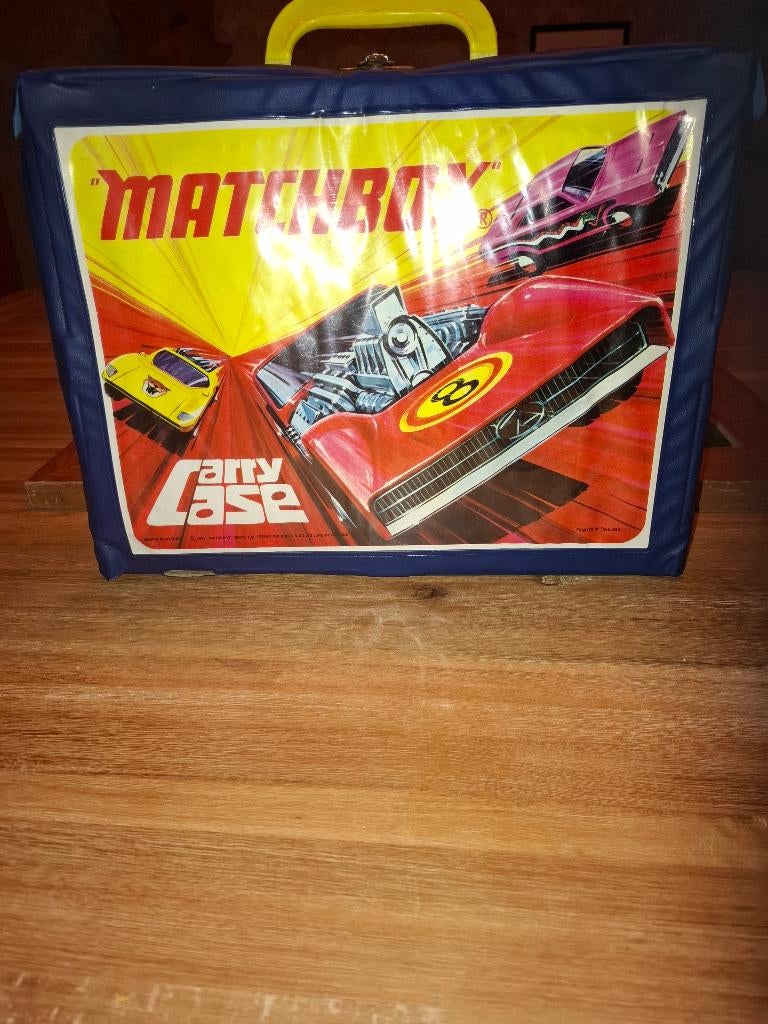 MALLETTE MATCHBOX /BOÎTE DE 48 VOITURES BOX 12, Enlèvement ou Envoi, Utilisé