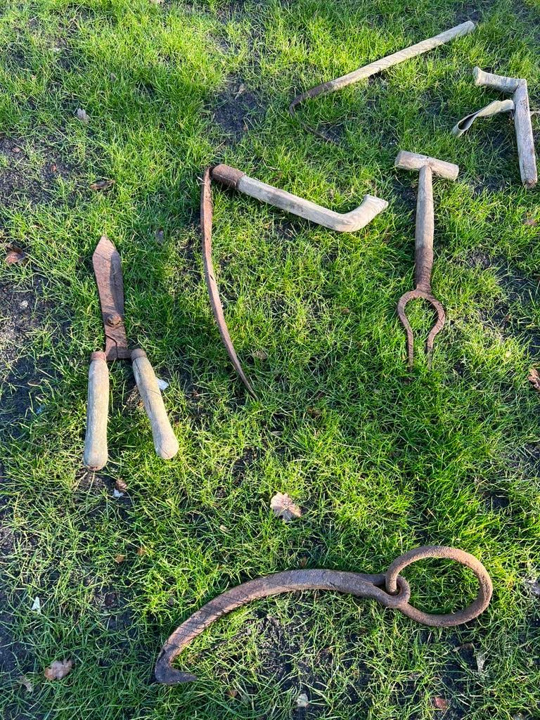 Outils anciens, outils à main pour l'agriculture, la ferme, Enlèvement, Autre, Autres types