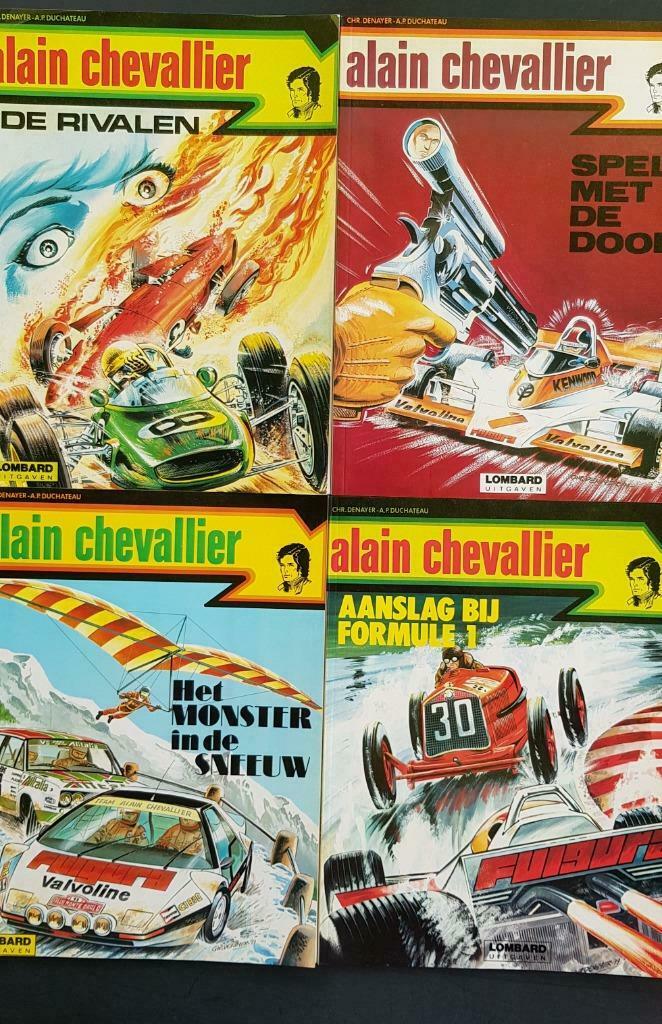 Strips Alain Chevalier Le lombard Denayer-Duchateau, Livres, Plusieurs BD, Enlèvement, Comme neuf, Denayer Duchateau