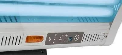 Dubbel zijdige zonnebank, Ophalen