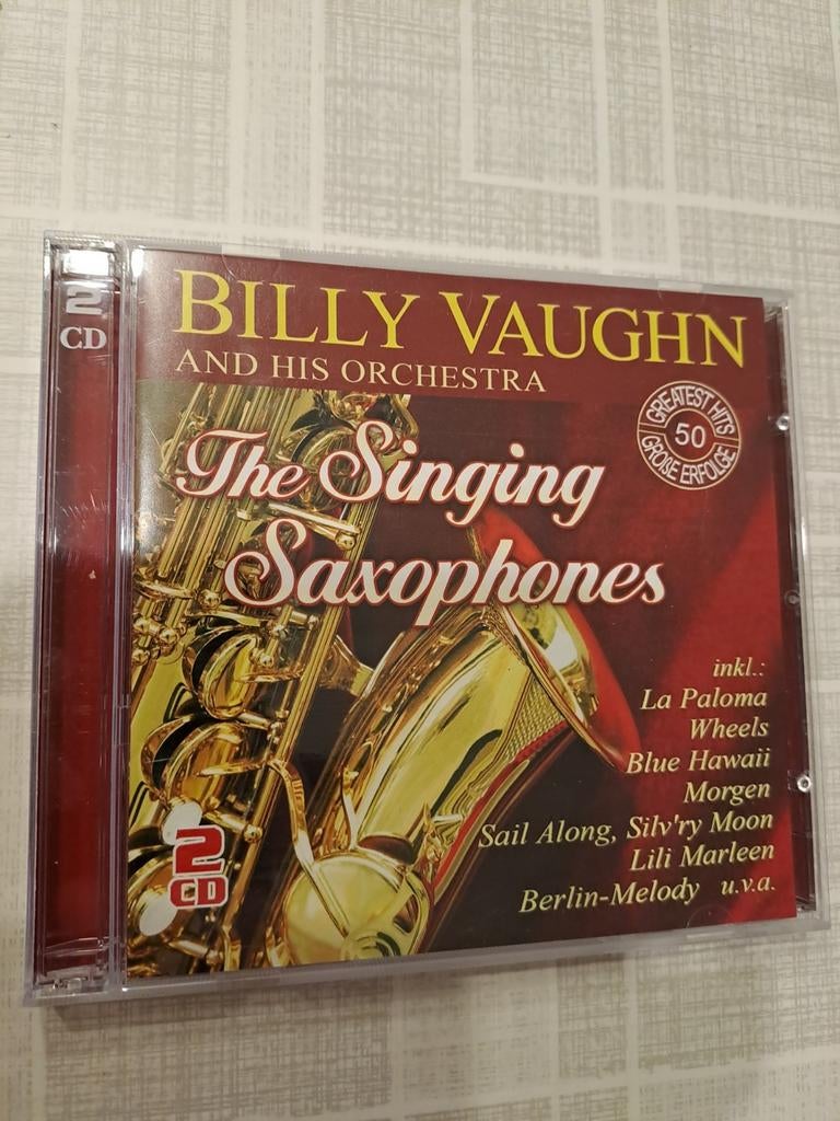 Billy Vaughn ; the singing saxophones 2cd, Ophalen of Verzenden