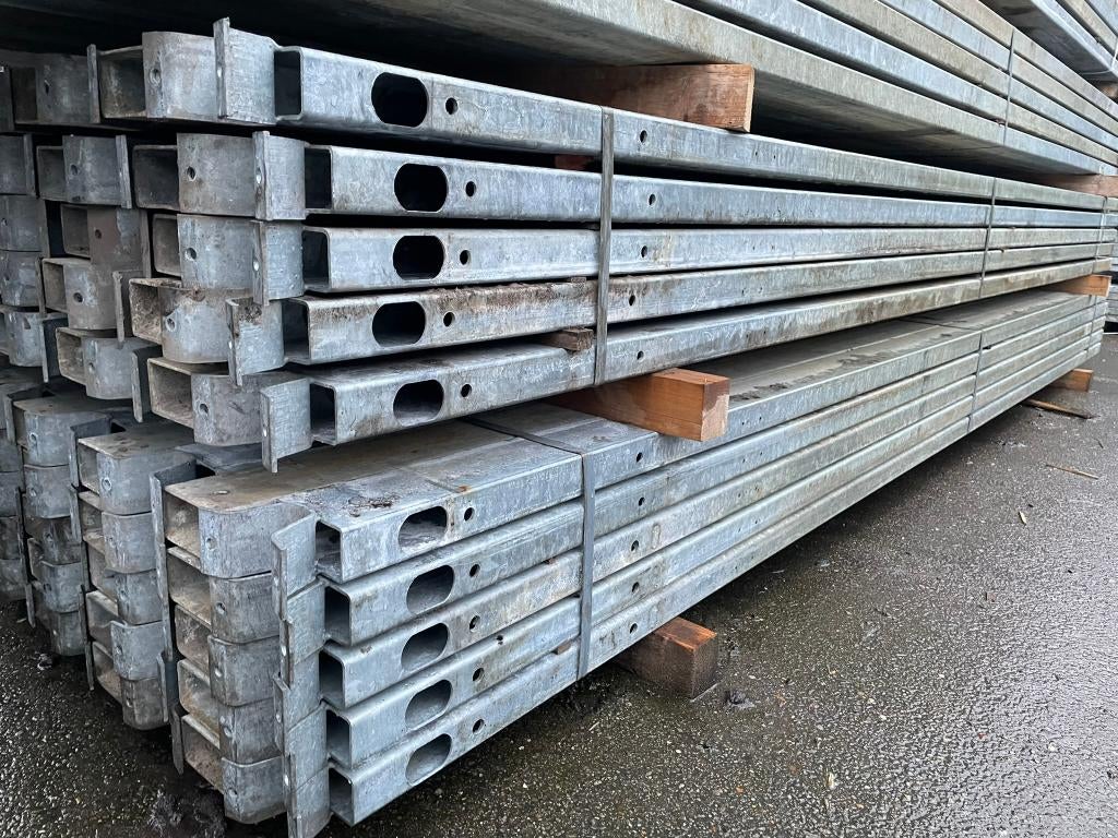 Kokerprofielen 100x50x2.5mm | Lengte: 4000 mm, Ophalen of Verzenden, Gebruikt, Overige materialen, Overige typen