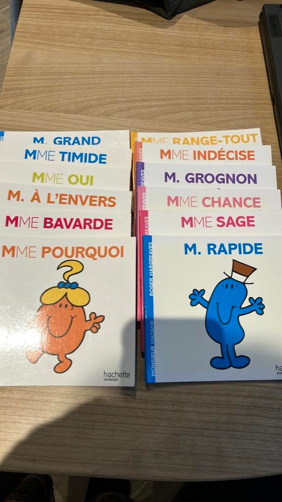 Livres enfants monsieur madame, Livres, Enlèvement, Comme neuf, Garçon ou Fille, 5 ou 6 ans