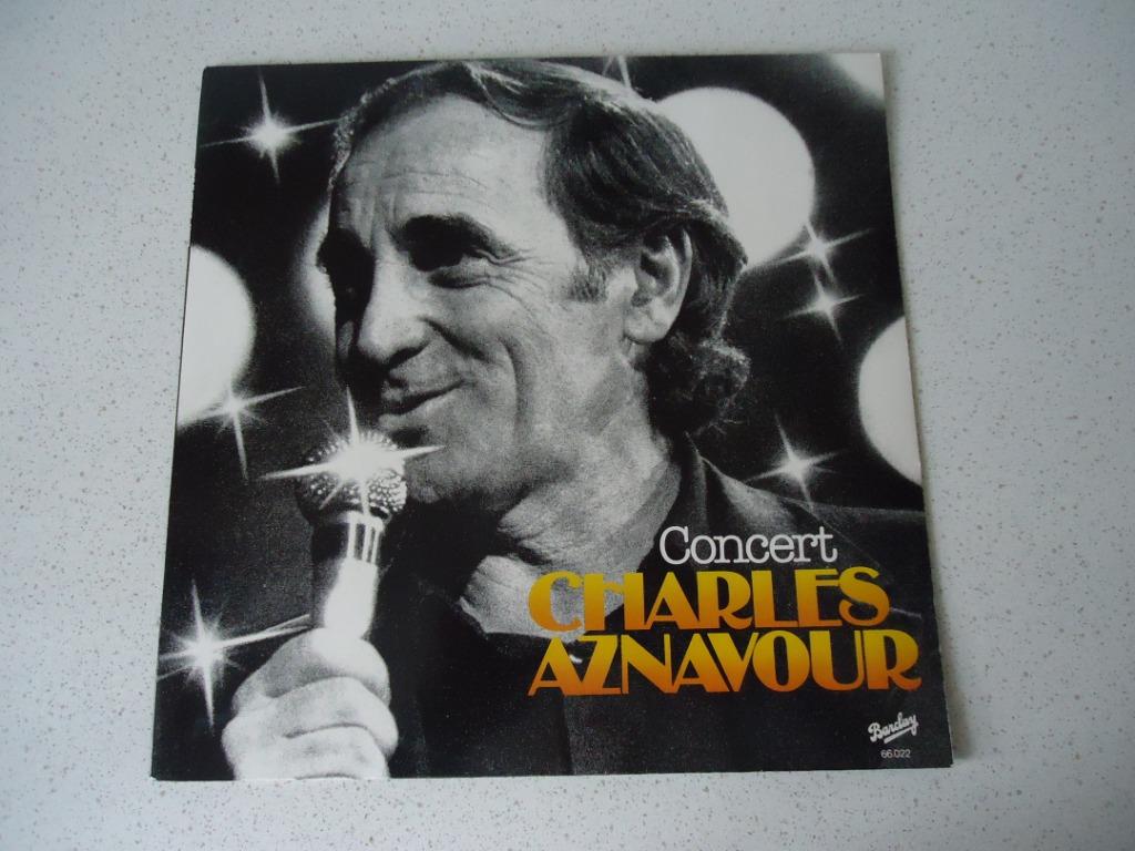 LP van "Charles Aznavour" Concert '76 anno 1976., Enlèvement ou Envoi, Comme neuf, 12 pouces
