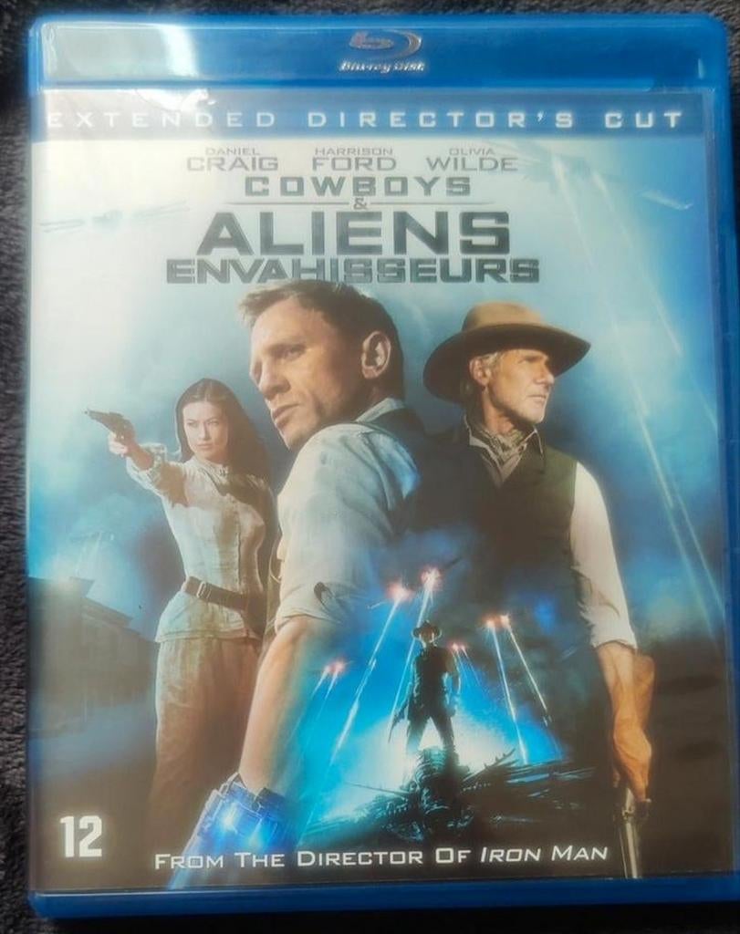 Cowboy's & Aliens Blu-ray, Ophalen of Verzenden, Zo goed als nieuw