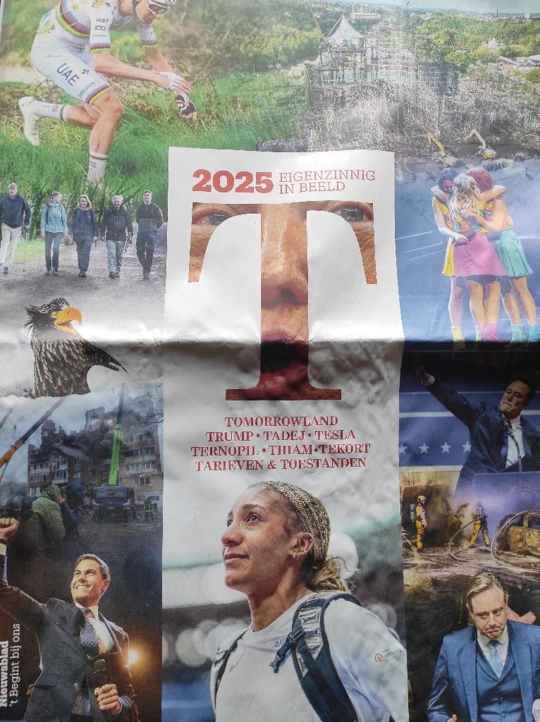Het Nieuwsblad 2025 eigenzinnig in beeld -> zie foto's., Boeken, Tijdschriften en Kranten, Ophalen of Verzenden, Nieuw, Krant