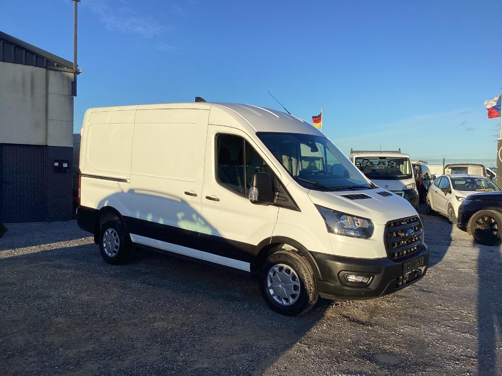 ford transit l2h2 130pk 2023 10km full/option 33800e ex, Euro 6, Entreprise, 3 places, Boîte manuelle