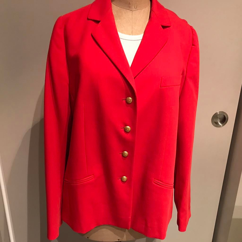 Rode blazer Basler 100%schuurwol maat 42, Enlèvement ou Envoi, Comme neuf, Taille 42/44 (L)