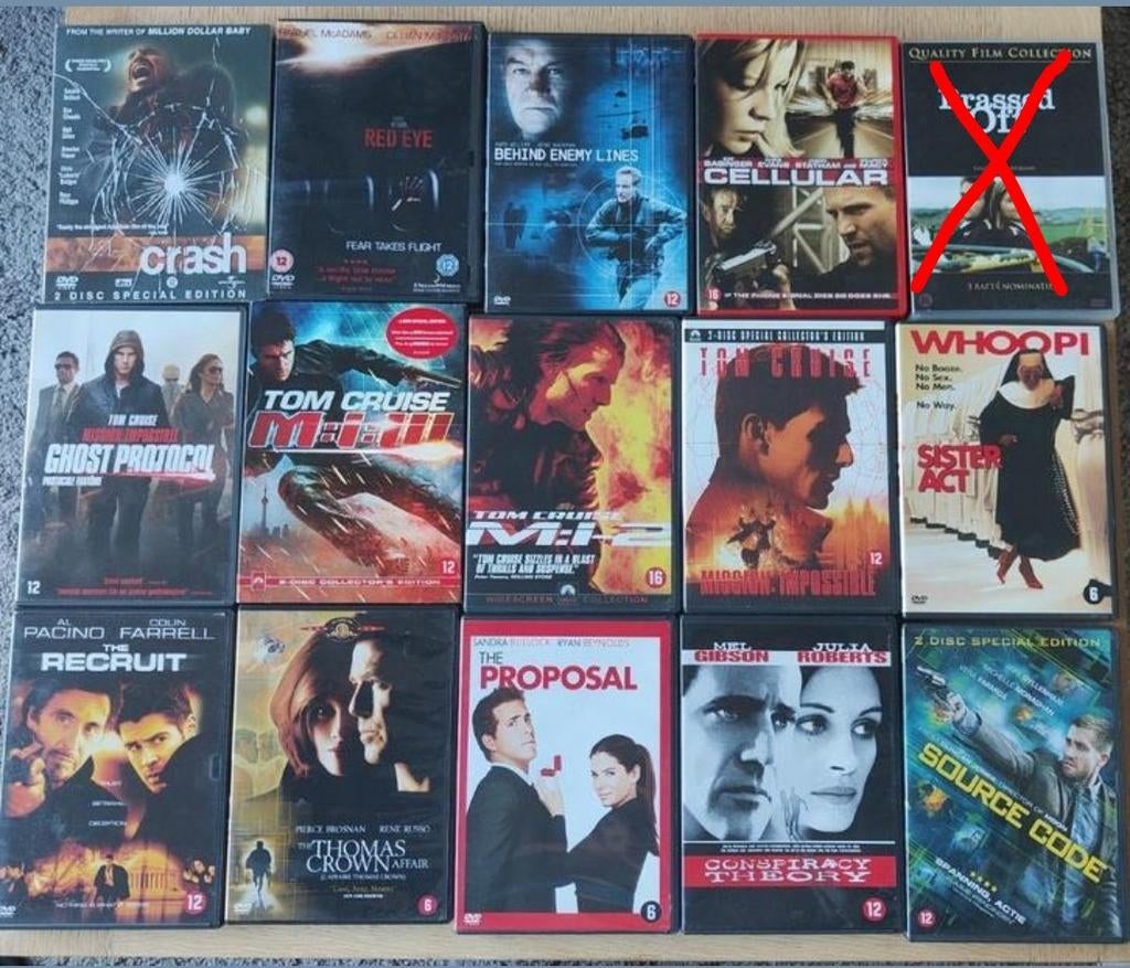 Ruime keuze films! DVD en Blu-ray, Ophalen of Verzenden, Zo goed als nieuw, Actie