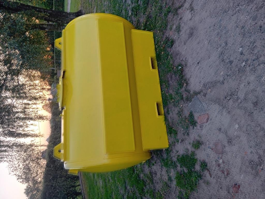 Dubbelwandige mazouttank / werftank, Enlèvement