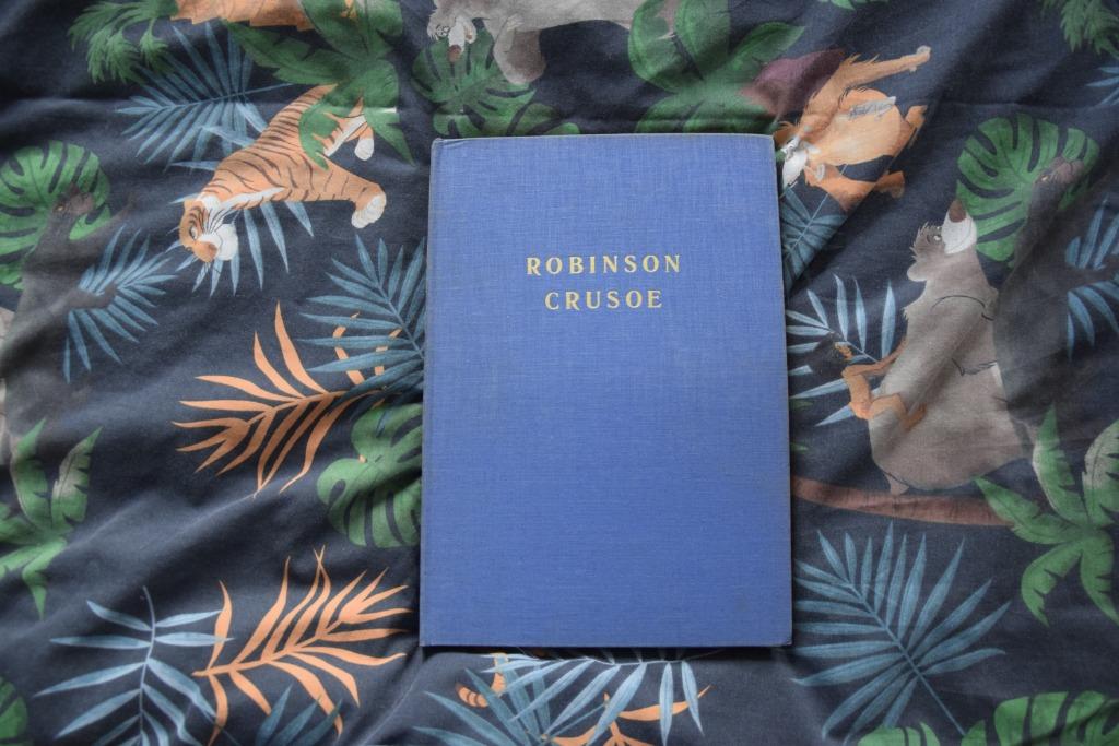 Antiek kinderboek over Robinson Crusoe, Livres, Enlèvement ou Envoi, Utilisé, Contes (de fées)