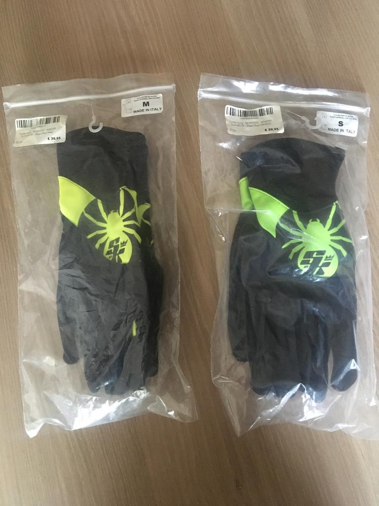 Nieuwe fiets winter handschoenen spider king, Enlèvement ou Envoi, Comme neuf, M, Gants