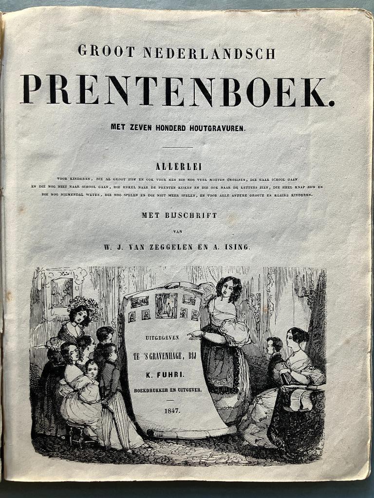 Groot Nederlandsch Prentenboek (K. Fuhri, 1847), Ophalen of Verzenden