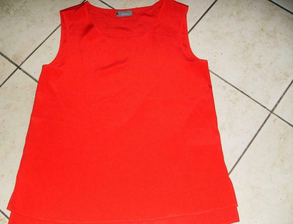 nooit gedragen rood open bloesje mt 36-38, Enlèvement ou Envoi, Taille 36 (S), Neuf, Rouge