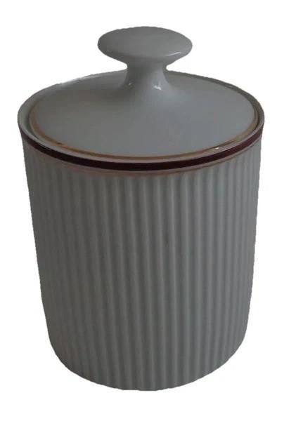 Sucrier Arzberg 2075 Decor 3535 avec couvercle, Uni, Comme neuf, Autres types, Porcelaine