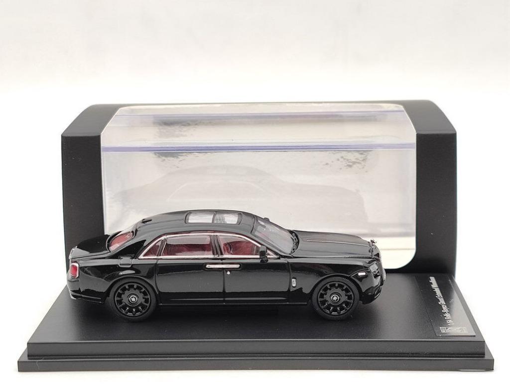 schaal 1-64 2011 Rolls-Royce Ghost Extended Wheelbase zwart, Enlèvement ou Envoi, Neuf, Voiture