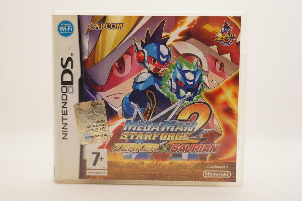 Megaman Starforce 2 Zerker x Saurian - Nintendo DS, Avontuur en Actie, Gebruikt, 1 speler, Ophalen of Verzenden