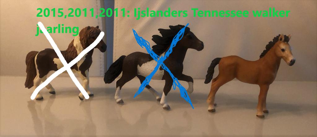 schleich paarden, Ophalen of Verzenden, Zo goed als nieuw