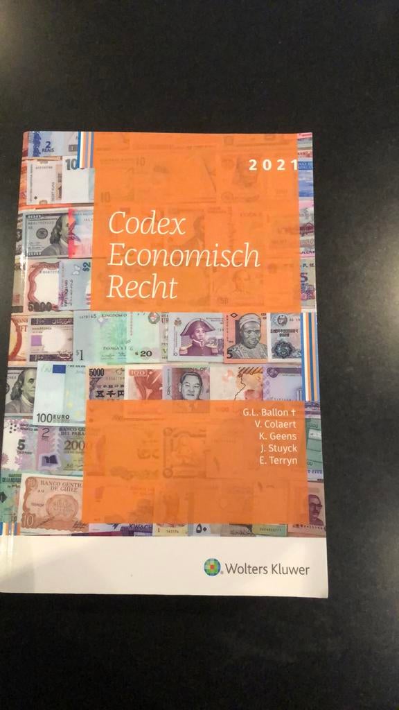 Codex economisch recht 2021, Boeken, Studieboeken en Cursussen, Ophalen of Verzenden, Nieuw