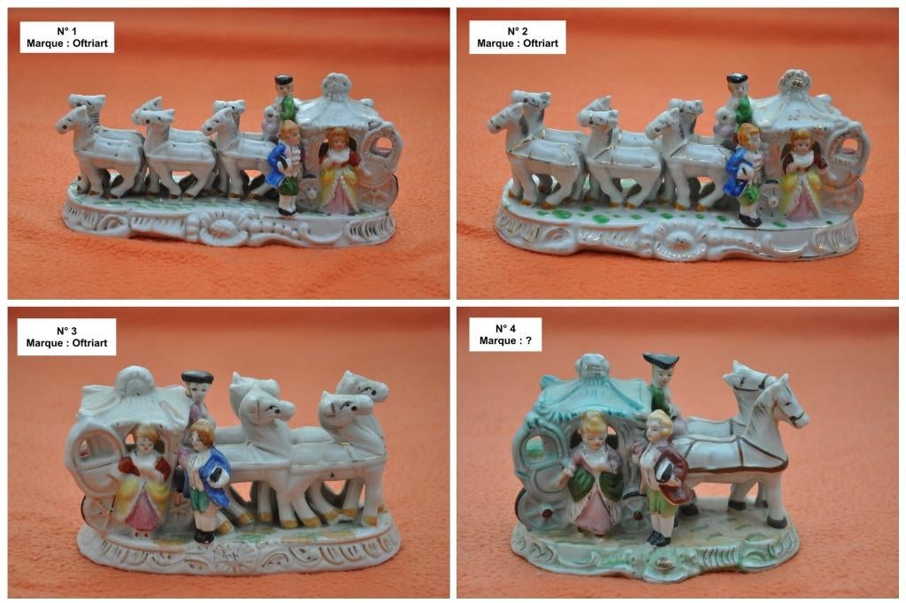 Lot de 31 carrosses (décoration maison), Antiek en Kunst, Ophalen