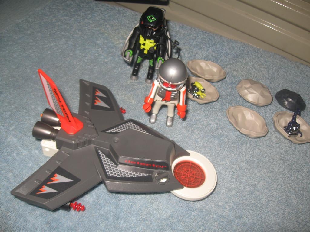 Playmobil Agents Detectorjet - 4877, Ophalen of Verzenden, Zo goed als nieuw