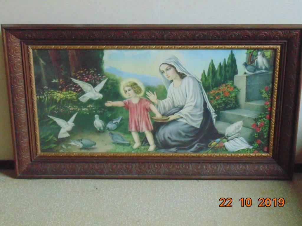Ancien cadre à caractère religieux, Enlèvement