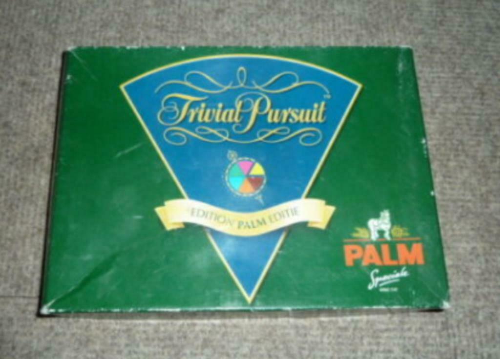 # gezelschapsspel PALM SPECIALE Trivial Pursuit Brij. Palm, Ophalen of Verzenden, Gebruikt, Overige typen, Palm