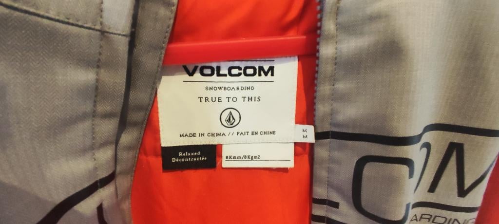 Snowboard jas Volcom, Ophalen, Zo goed als nieuw, Maat 48/50 (M)